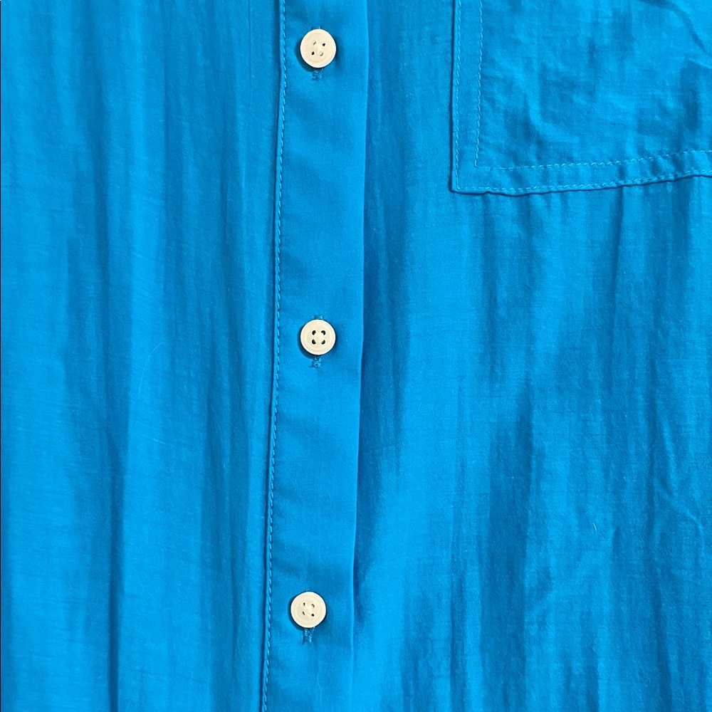 J. Crew woman’s Blue Button-Down Shirt NEW - Picture 5 of 7